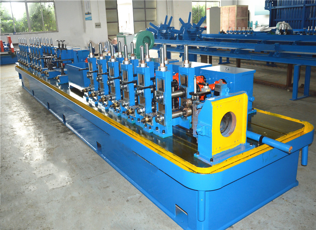 100m/Min 3MM Carbon Steel Pipe Milling Machine With Flying Computer Saw