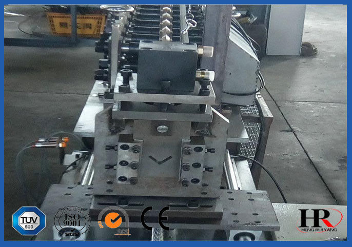 V Profile Corner bead Purlin Roll Forming Machine For Wall Angle 6KW