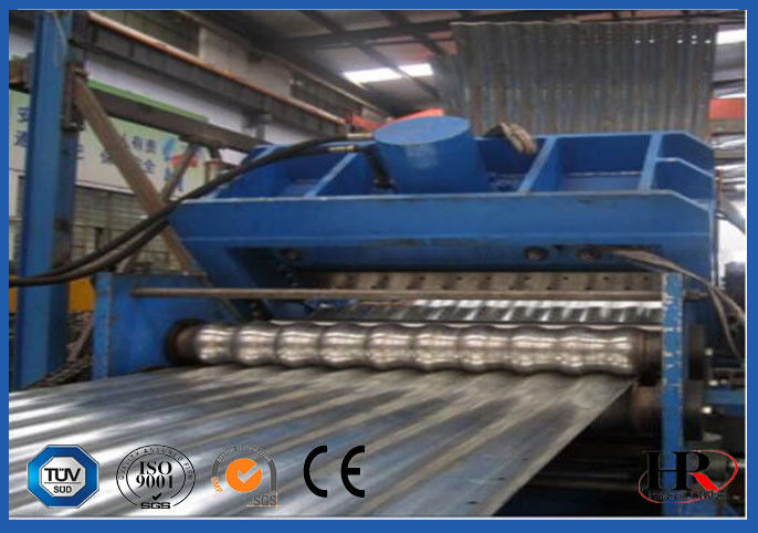 1.5-3.0mm Corrugated Steel Granary Silo Roll Forming Machine Gcr15 Roller Material