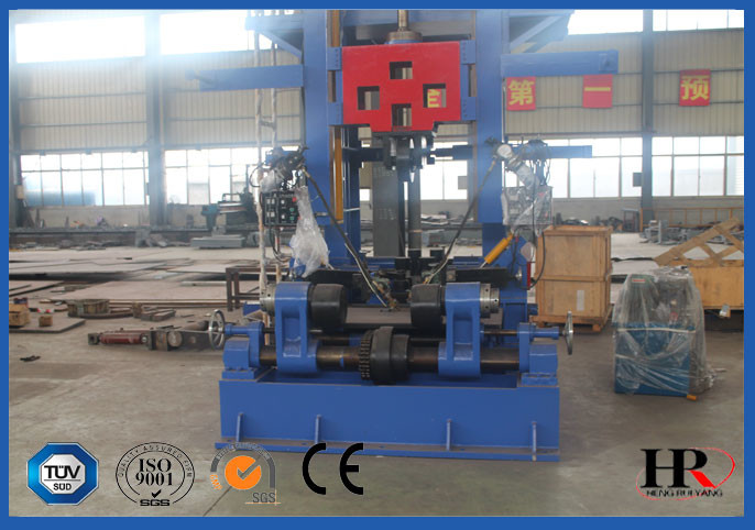 Efficient H-beam Combination Work Station Production Line For Straightener And Cutter
