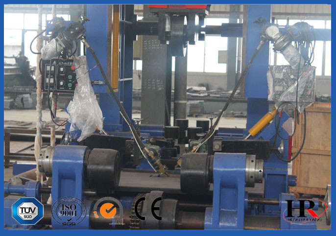 Efficient H-beam Combination Work Station Production Line For Straightener And Cutter
